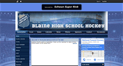 Desktop Screenshot of mnblainehockey.org